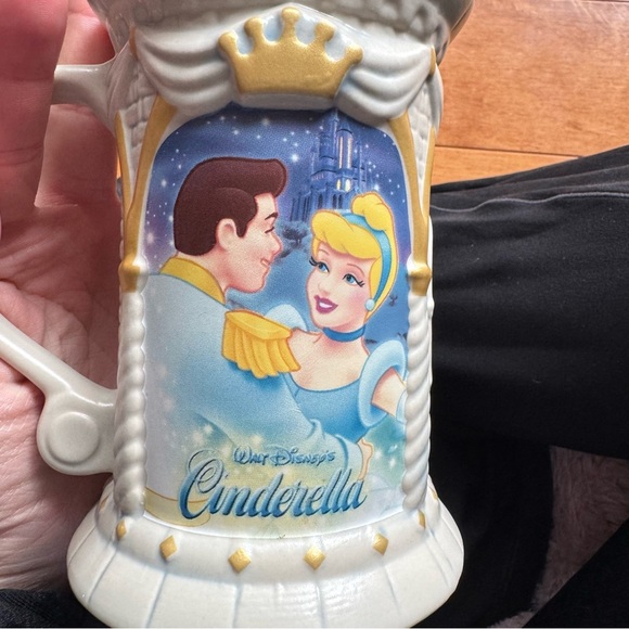 Disney Cinderella Ceramic Mug with Blue and Yellow Accents - Picture 5 of 5